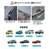 Carbon Fiber Door Handle Stickers for Toyota Compatible with 10 Series and GR Protective Exterior Set Aqua, X, Z, G, Models, Paint, Scratch-Resistant,
