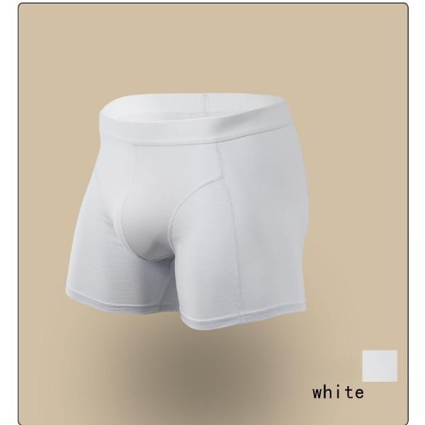 Cotton High Elasticity Flat Corner Underpants Sports Wear Resistant Men's Four Corner Underpants