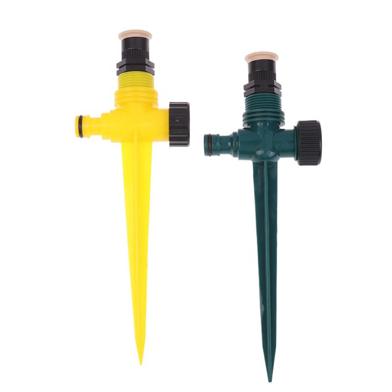 Aspersor Rotativo Automático Rotação 360° Aspersor de Jardim Automático - Perfeito Para Relvados, Quintas e Estufas