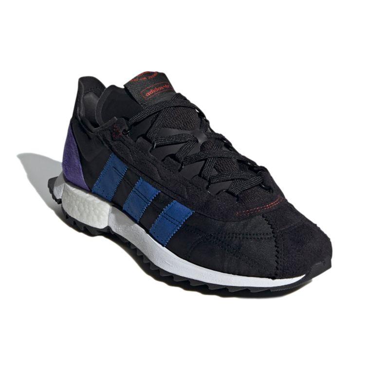 Adidas Originals SL 7600 Synthetic Leather Suede Retro Easy Wear Durable Low-Top Sports Casual Shoes Unisex Sneakers Black FW6376