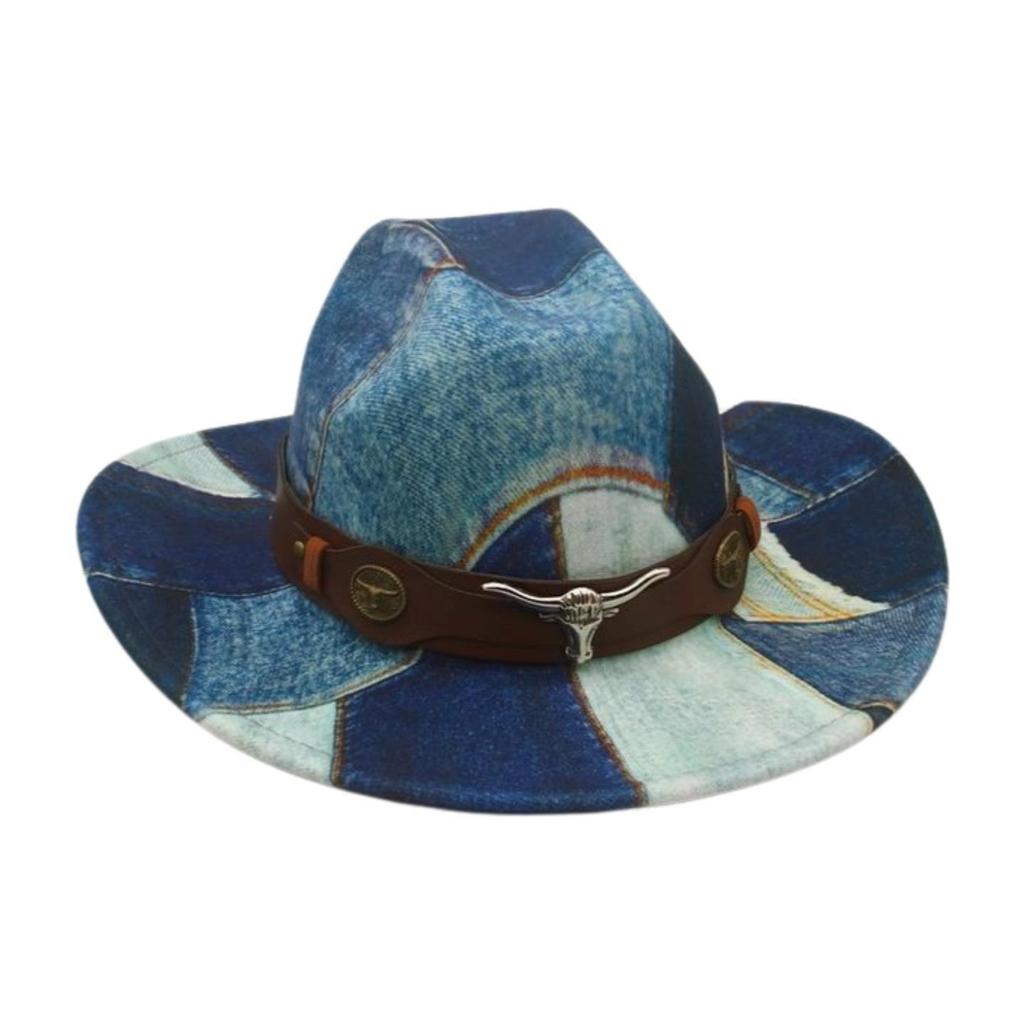 Travel Vacation  Hot Sale Jazz Hat Ethnic Style Fashion Street Shot Felt Hat Western Retro Cowboy Hat