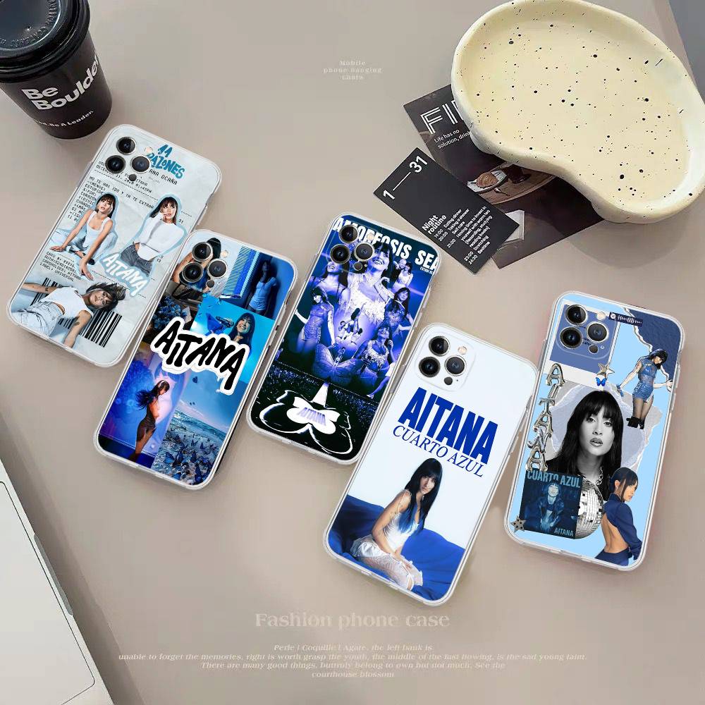 Cuarto A-AitanaS Azul TPU Silicone Case For IPhone 11 12 13 14 15 16 17 Pro Max Shockproof Clear Back Cover