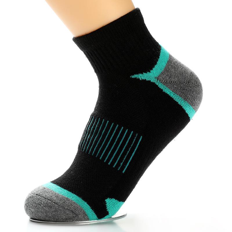 

Мужские цветные дышащие махровые хлопковые носки - впитывающие пот короткие носки для занятий спортом на открытом воздухе весной и летом One Size