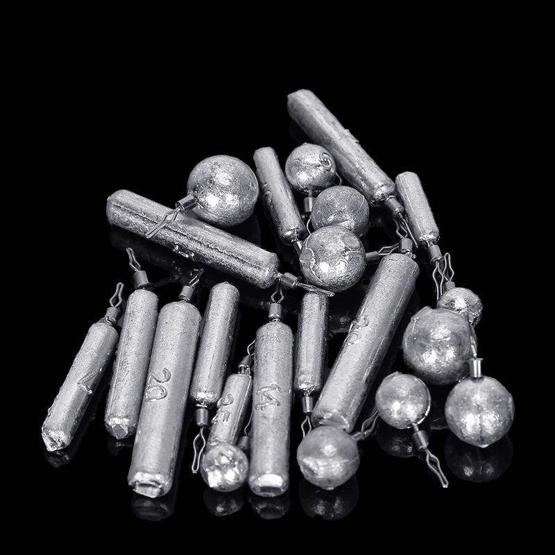 Drop Shot Rig Köder mit Drehwirbelblei - Zylindrische & Kugelförmige Optionen Verfügbar