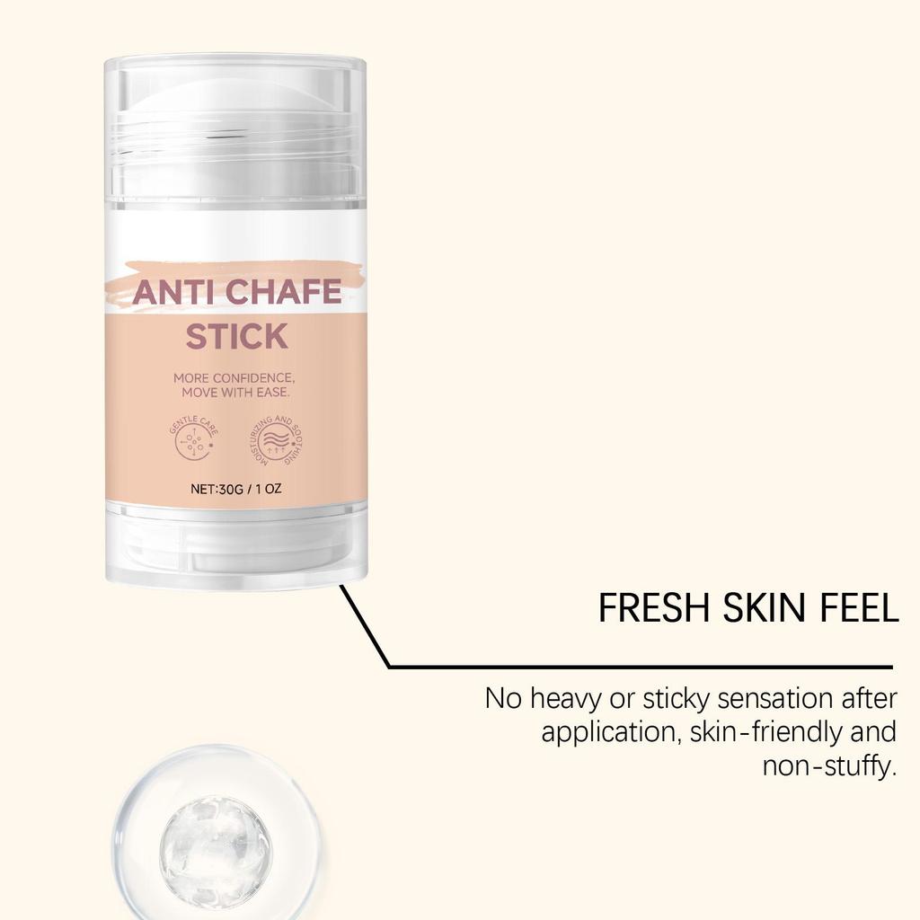 Anti-Friction Skin Balm Stick Feet & Heels, Forearms Moisturizing Relieves discomfort from friction Daily care