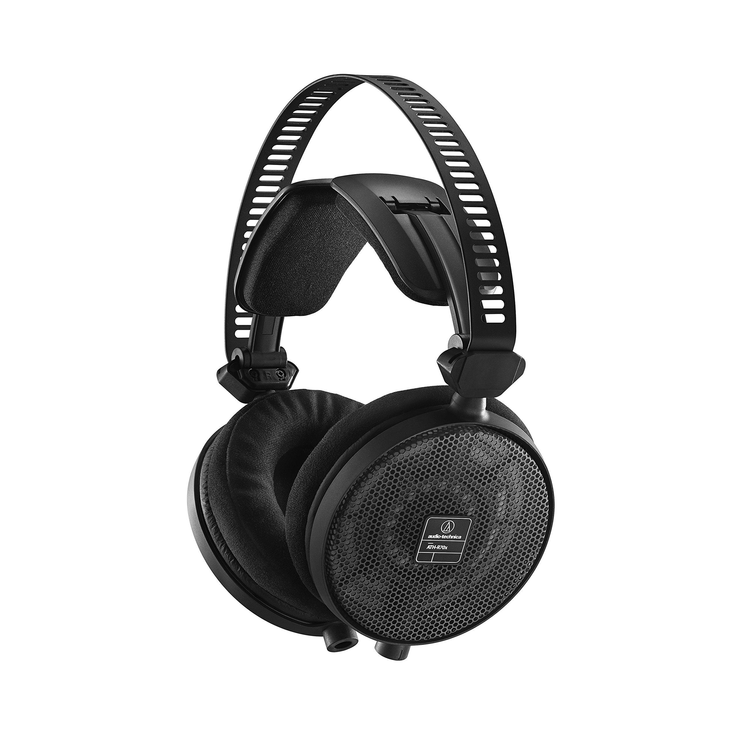 

Audio-Technica ATH-R70x Professional Monitor Headphones Open Type Wired DTM Mix Mastering Detachable Cable [] Black