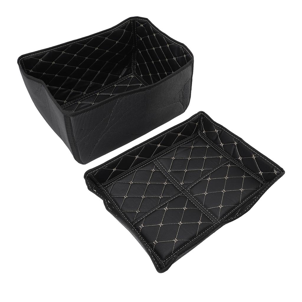 45L Motorcycle Top Box Liner PU Leather Motorcycle Tail Case Liner Rear Luggage Box Inner Protector Lining