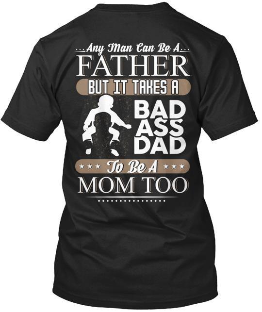 Proud Single Dad T-Shirt Made in the USA Size S to 5XL Unisex T-Shirt XL