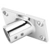 Boat Handrail Base Fitting Stainless Steel 60 Degree Rectangular Boat Hand Rail Fitting25mm1in