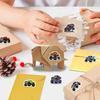 500 Pictures/roll New Tape Off-road Truck Man Account Material Decorative Envelope Seal Sticker Dots
