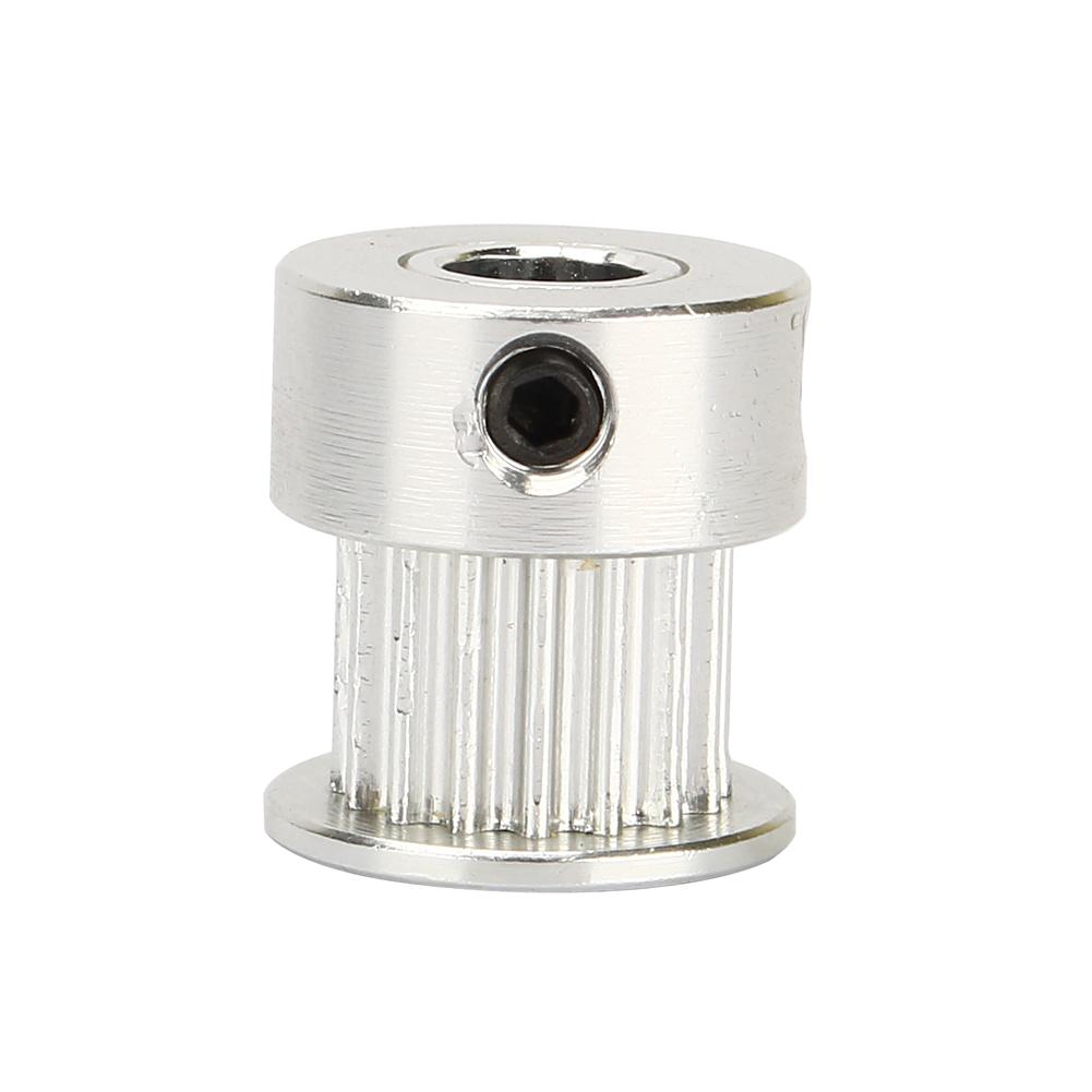 5pcs GT2 16 Teeth 5mm Bore Aluminum Timing Belt Pulley For 3D Printer CNC