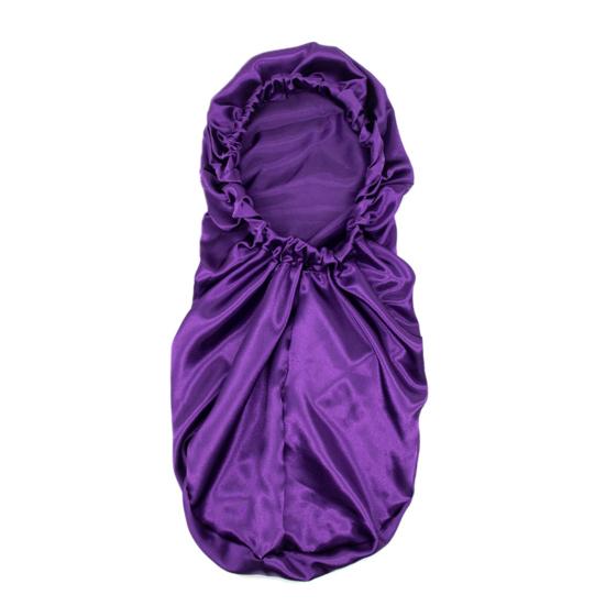 Elastische Fleckenhaube, atmungsaktiv, multifunktional, breite Haube für Haare, Schlafkante, lange Hüte, Wickel, weiblich