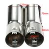 Muffler Tips For VW Golf 4 Bora Jetta Car Exhaust Tail Pipe Dual Pipes Stainless Steel Exhaust Tailpipes