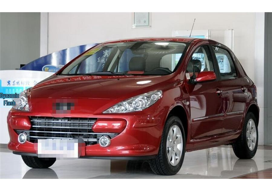 Compatible Headlight Cover for Peugeot 307 (2008-2013) - Transparent Front Lampshade Shell