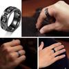 EDC Fidget Sliders Fashion Acssory Ratchet Ring Stress Relief for Adults Metal ADHD Casual Fidget Rings Haptic Coin