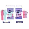 Miao Jie Durable Latex Household Gloves (2 Pairs)