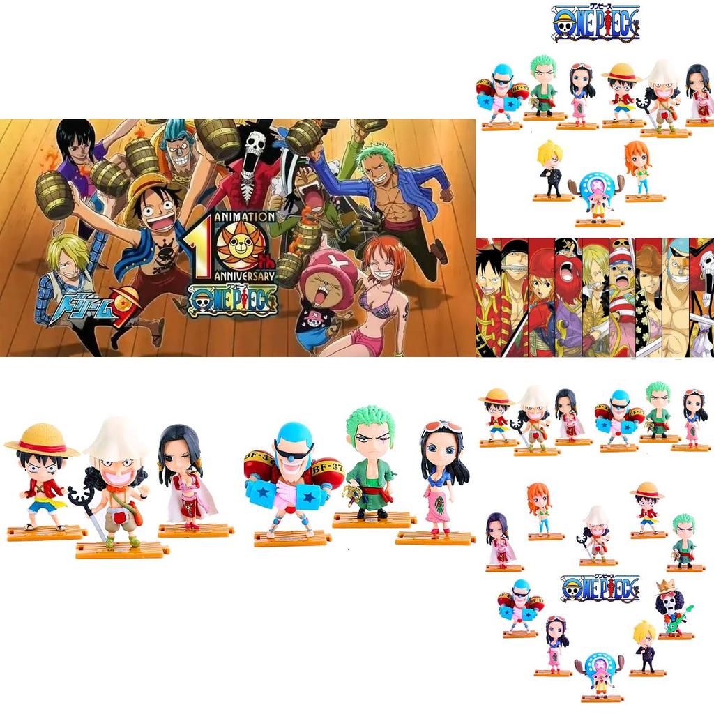 One Piece Mini Figure Collection Perfect For Cake Toppers And Ornament Decorations