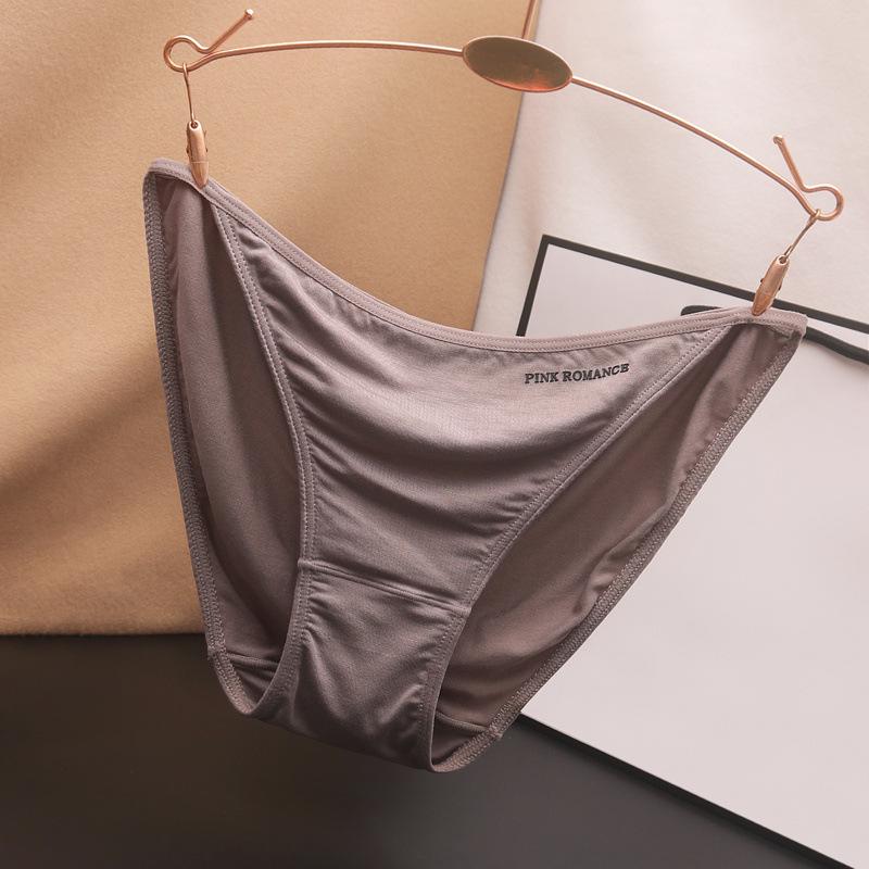 Женские бесшовные трусики-треугольники высокого качества с буквенным дизайном Extra Large