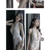 Pajamas Sexy Sexy Lingerie Small Breasts Female Temptation Open Buttocks Open Crotch Perspective Lace Qqny Onesie Wholesale