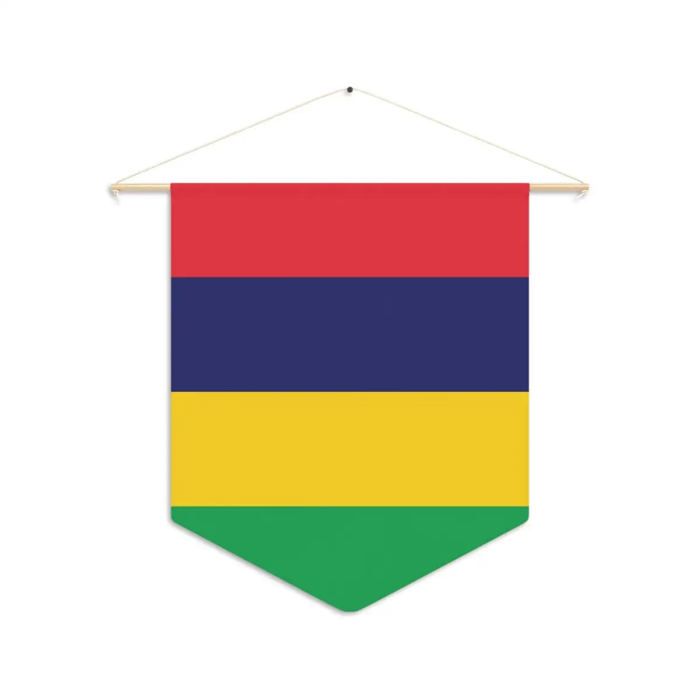 Fanion – Drapeau De Maurice – 30 X 45 Cm – Polyester – À Suspendre – Pixelforma