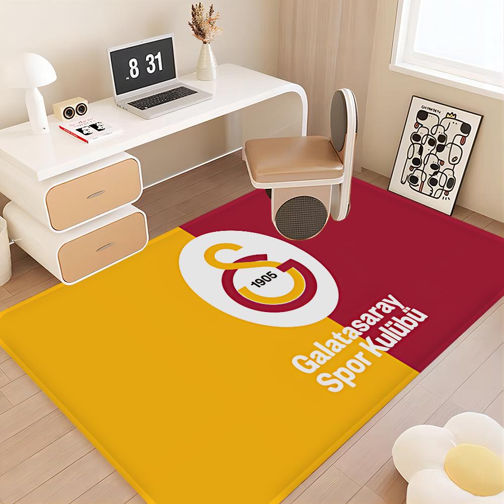 G-Galatasaray Vivid Room Mats Retro Multiple Choice Living Room Kitchen Rug Non-Slip Welcome Rug