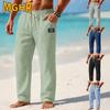 Pantaloni e Pantaloni Corti Casual da Uomo a Colore Unito con Stampa