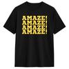 Unisexs Tshirts Amaze Project Hail Mary Yellow Vintage 100 Cotton Tees Short Sleeve T Shirt Round Collar Clothing New Arrival