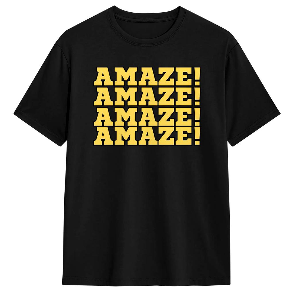 Unisexs Tshirts Amaze Project Hail Mary Yellow Vintage 100 Cotton Tees Short Sleeve T Shirt Round Collar Clothing New Arrival