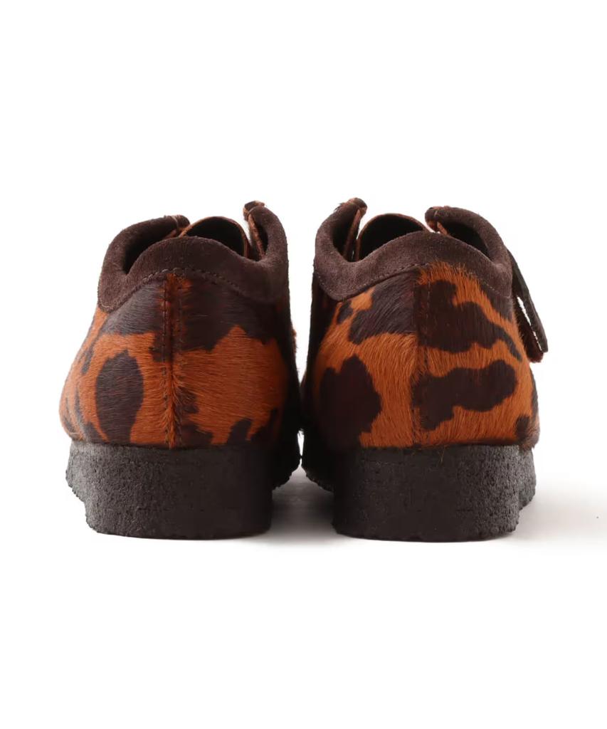 26183756 Clarks Wallabee Brown Cow Print (Men's)
