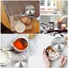 6 Pcs Stainless Steel Lid Cup Lids Office Protectors Coffee Tumbler Covers Round Drinks Mug