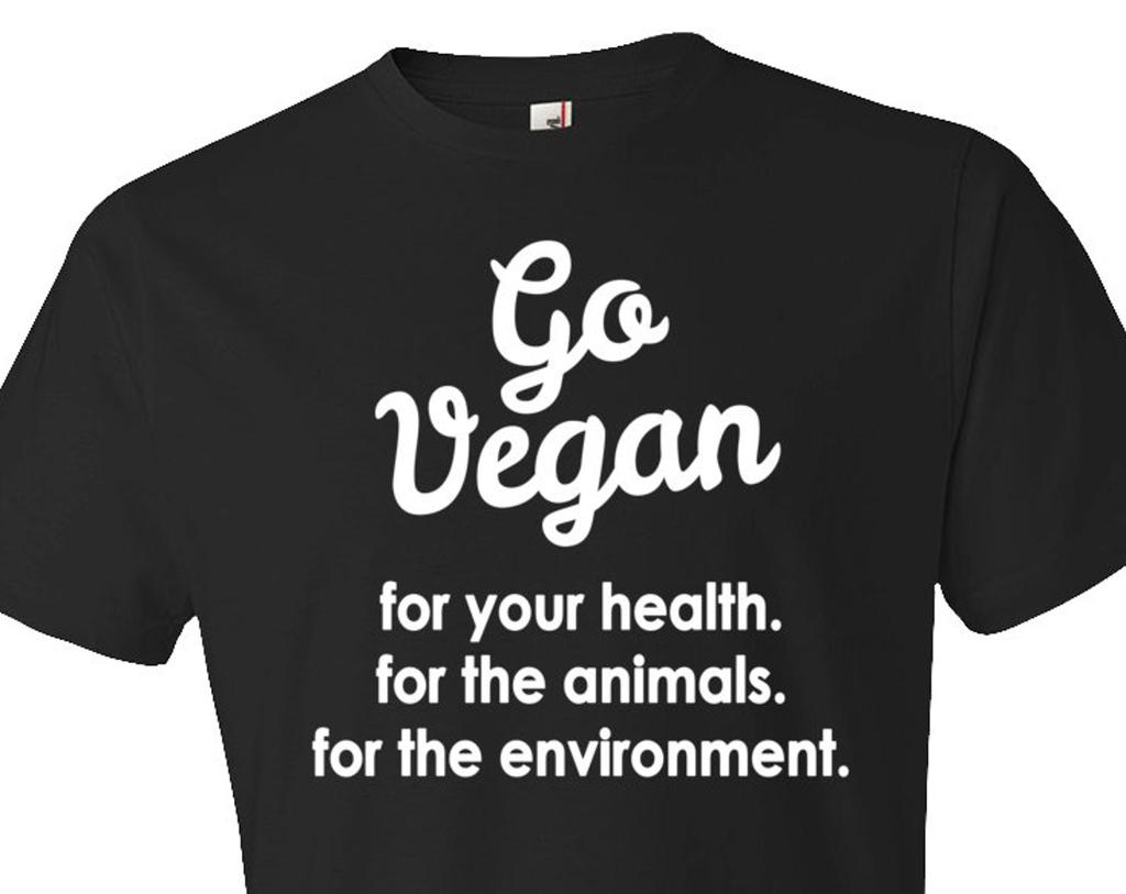 Go Vegan Shirt Vegan Gift for Vegan Shirt Vegetarian Shirt Vegetarian Gift Vegan Clothing Funny Gift for her Animal Rescue #OS101