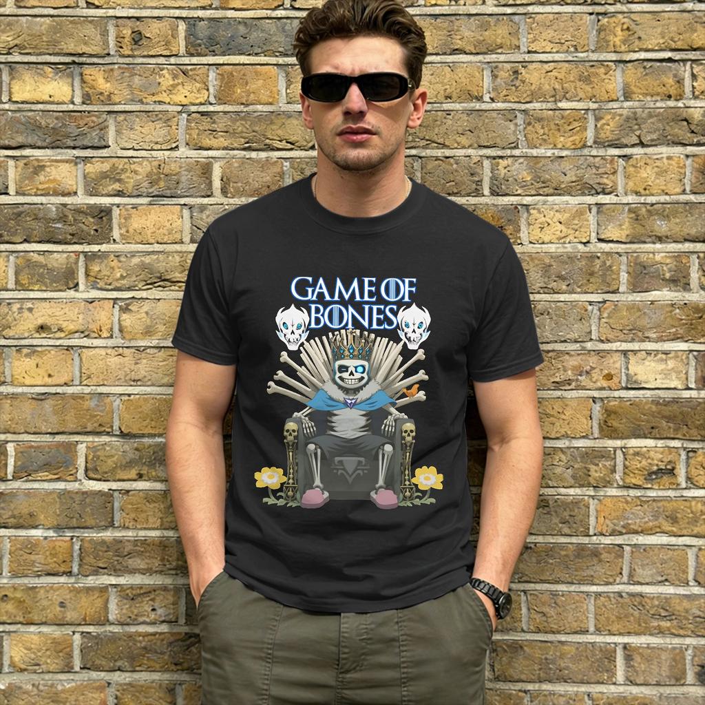 Undertales T Shirt Summer 100 Cotton TShirts For Unisex Popular Pattern Tee Shirt Short Sleeve Vintage Tees