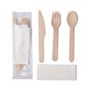 160mm Birch Disposable Wooden Cutlery Set - Alternative To Plastic, Eco Friendly, Biodegradable, Compostable Cutlery