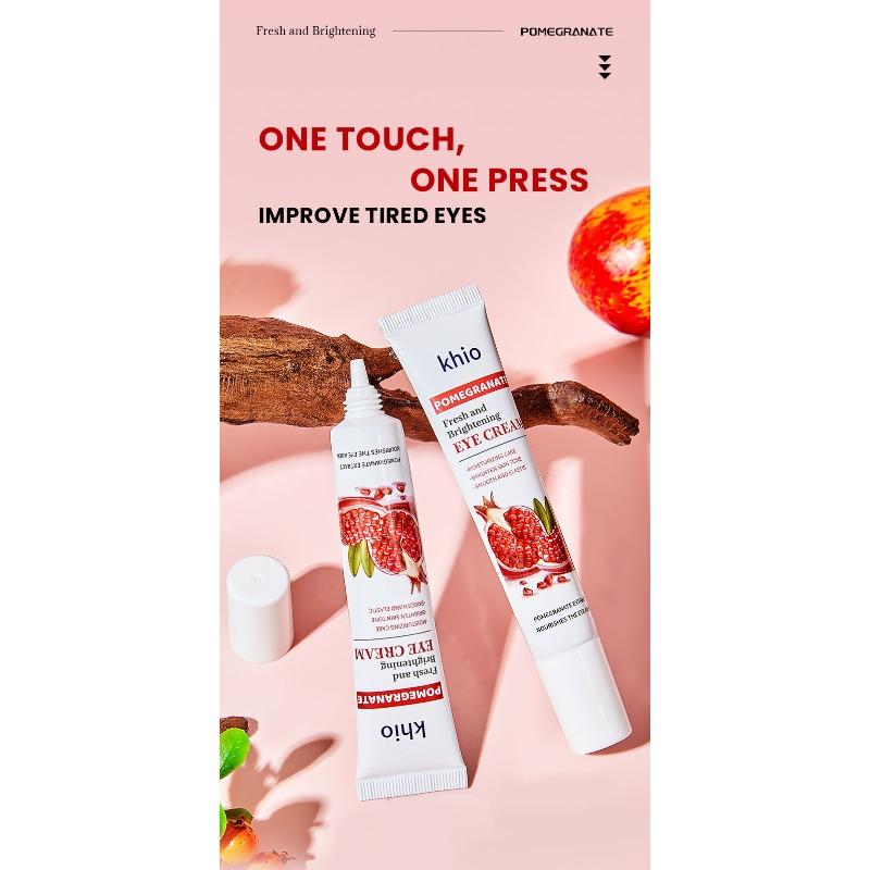 Red Pomegranate Fresh Eye Cream Hydrating and Moisturizing Improve Dark Circles Moisturizing Eye Cream Eye Care
