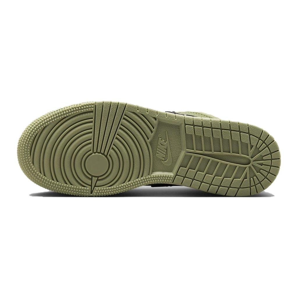 Air Jordan Jordan MVP GS Sky J Light Olive Kids Sneakers Green Bright-Mandarin Black DZ5577-300