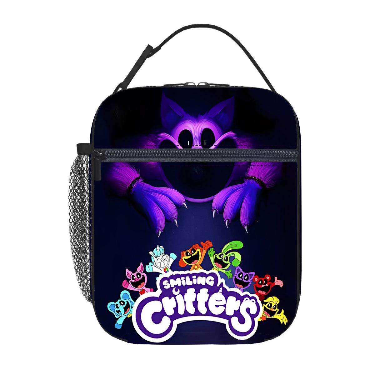 Surprise Circus Cartoon Portable Lunch Bag Primary And Secondary School Students Full Print Meal Bag Lunch bag