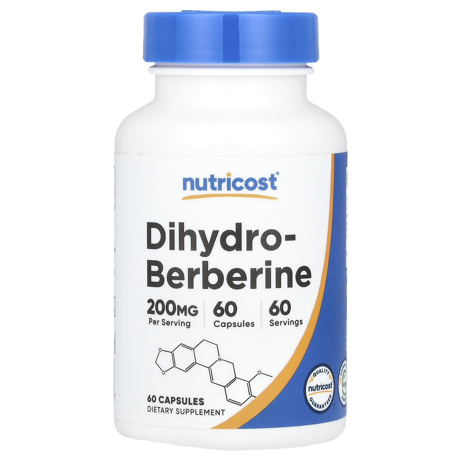 

Nutricost, dihydroberberine, 200mg, 60 capsules