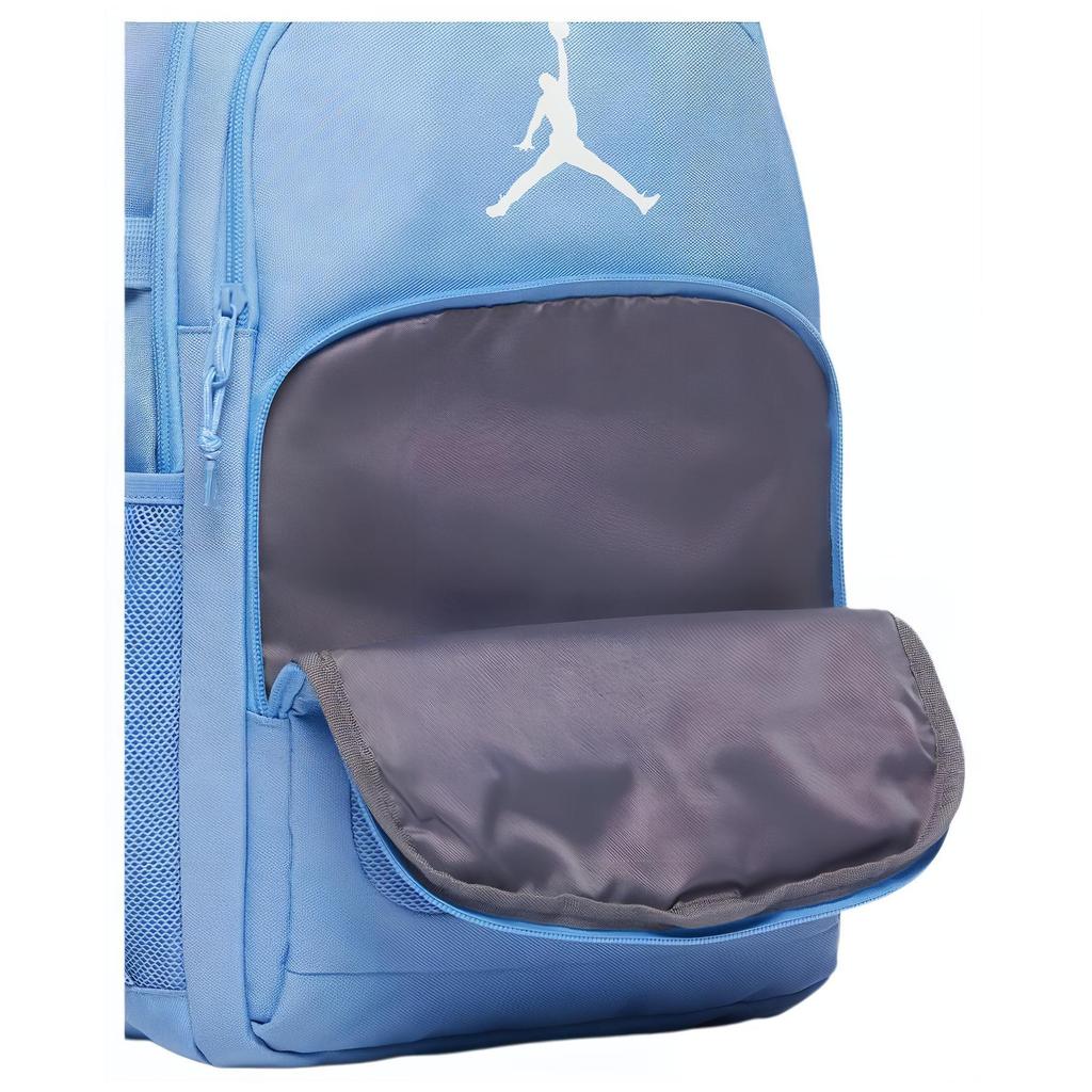 Jordan Logo Design Polyester Backpack Kids Backpacks Blue IQ5331-407