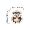 50PCS Cute Cartoon Animal Stickers Watercolor Animal Theme Sticker Nature Jungle Stickers Vinyl Waterproof Decals for Scrapbook