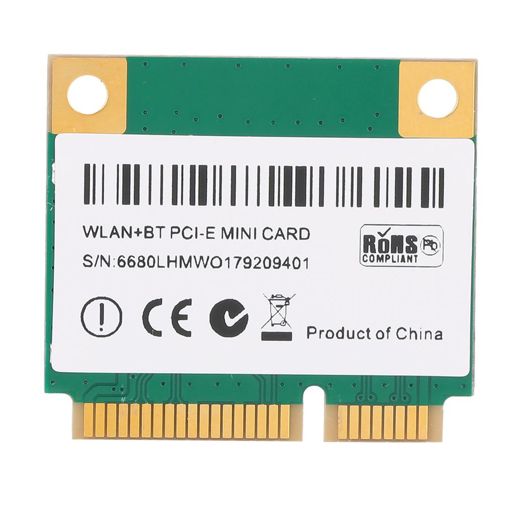Mini Network Card Gigabit Network Card Network Card Mini PCI‑E Gigabit Double Band for Bluetooth 4.2 Wireless Wifi MC‑AC7265