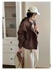 Women's Korean-Style Casual Loose Petite Trench Coat - Versatile Short Jacket for Spring & Autumn 2024