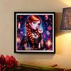 5D DIY Diamond Painting Decorative Princess Anna Full Round Drill Scenery Diamond Embroidery Cross Stitch Kits Home Decor Gift