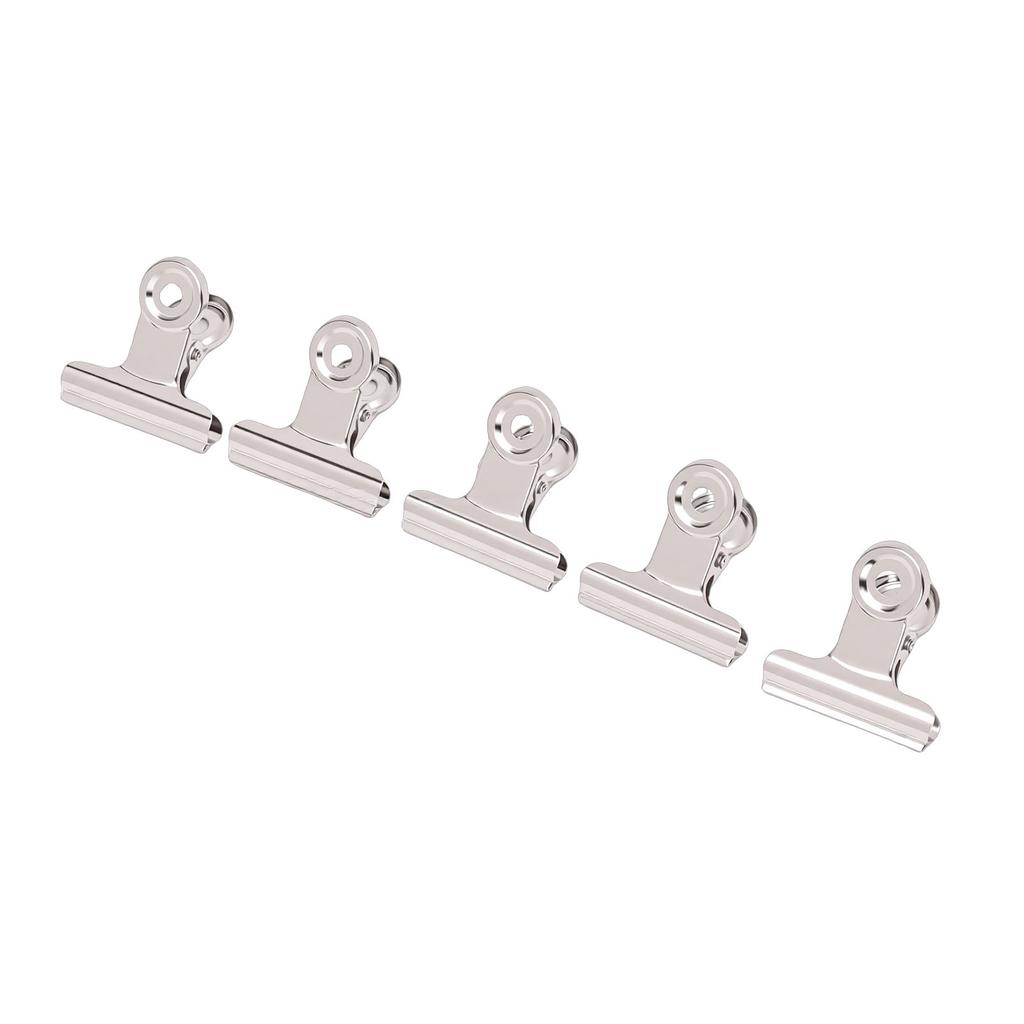 Nail Extension Clips Reusable Alloy Curve C Nail Art Pinching Clips DIY Manicure Tool Silver Color 10 Piece Set