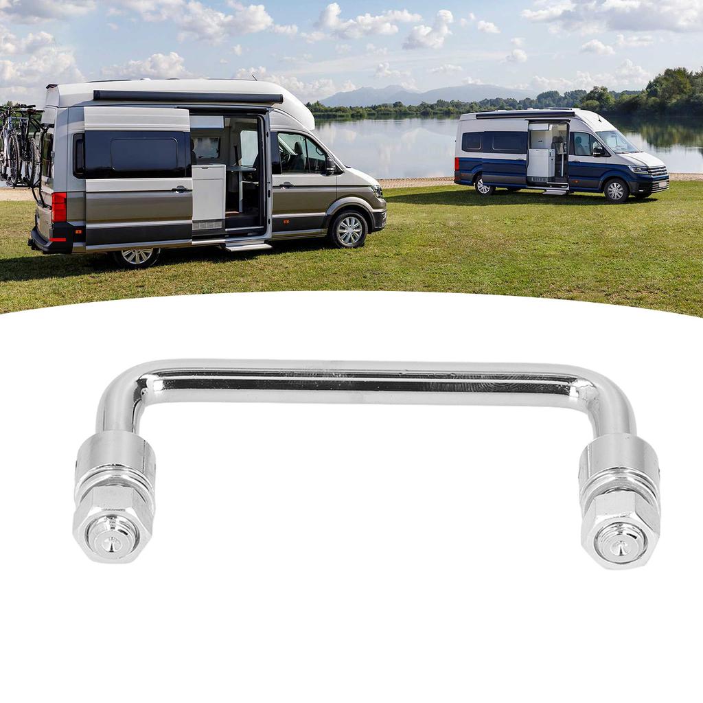 Stainless Steel Grab Handle Handrail Bar Polished Hardware Multipurpose for RV Marine Yacht Househol