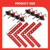 Corner Clamps Functional Versatile L Shaped Square Tool for Assembling Boxes 120mm