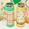 Fashionable Vacuum Tea Cup Elegant Water Cup Dust Proof Thermos Cup  Children