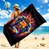 FC Barcelona Beach Towel Quick Dry Soft MicrofiberSand Resistant Oversized Cabana Bath Sheet for Swimming Pool Travel Gift