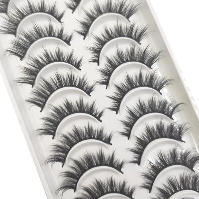 15 Style 10 Pairs Eyelash 3D Natural Mink False Eyelashes Makeup Fake Eye Lashes Faux Cils Make Up Beauty Tools Maquillaje H13