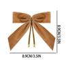 Velvet Bows Ornaments 24 Pcs Vintage Decorations Rustic Velvet Bows For Christmas Tree For Garlands Gift Wrapping Weddings
