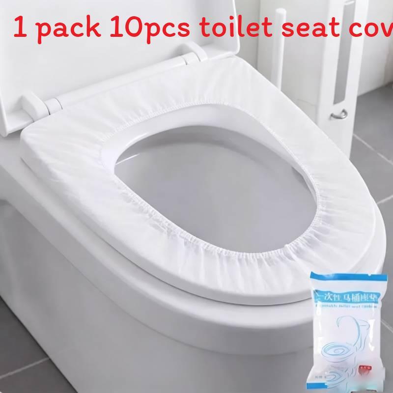 

Disposable Toilet Seat Cover Travel Waterproof Nonwoven Paper For Home Use White